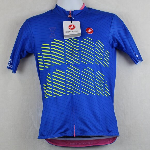 New Castelli Giro Collection Bike Cycling Women Jersey Shirt (M) - Picture 1 of 6